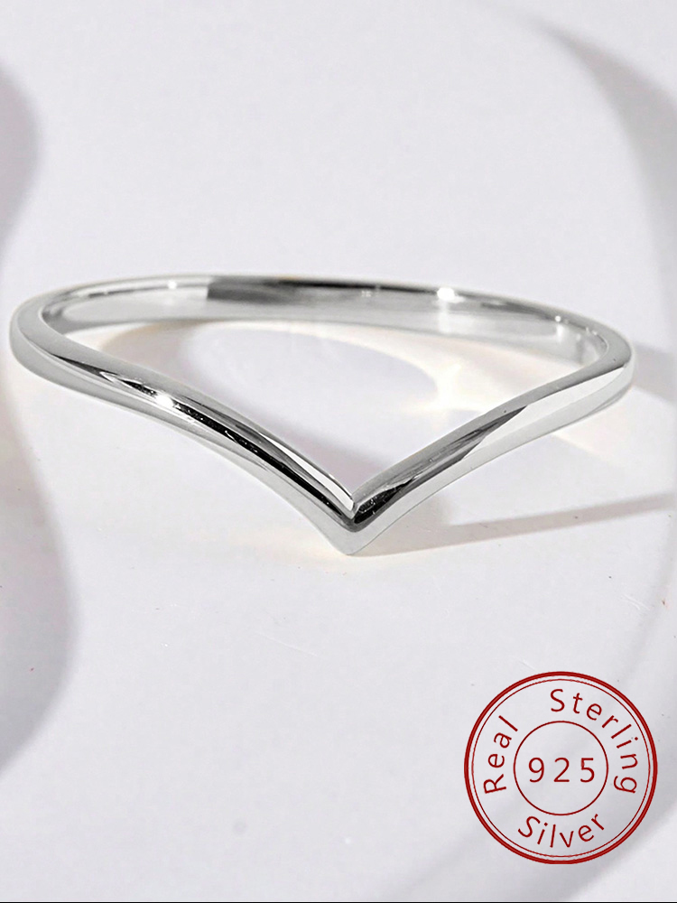 Body Jewelry High Quality - 925er Sterlingsilber, modische Einfachheit, klassischer, glatter