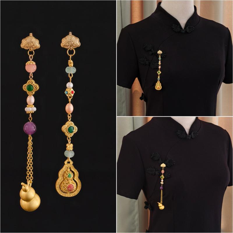 Body Jewelry Dress - Antiker Stil Taillen-Jade-Schmuck Taillenanhänger Chinesischer Hanfu