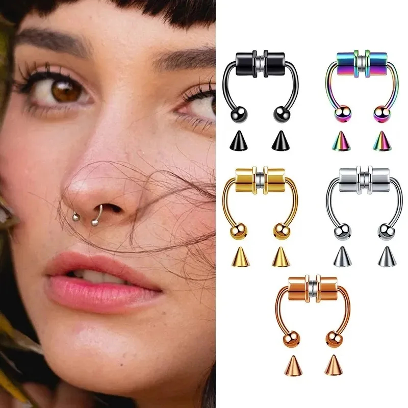 1/2/3 Stück gefälschte magneti – Body Jewelry Nose Bewertung und Preis