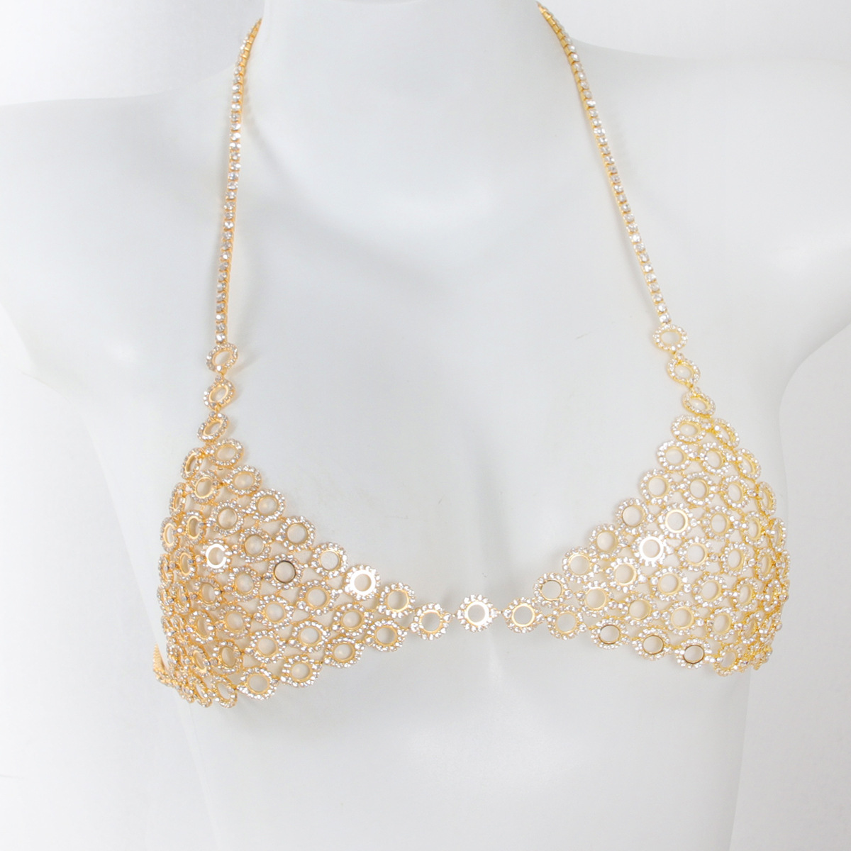 Modische kreisförmige Spleißen – Body Jewelry Rhinestone Bewertung und Preis