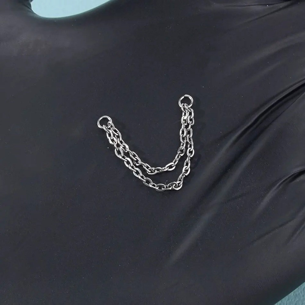 Titan-Nasenketten: Dreilagige  – Body Jewelry Nose Bewertung und Preis