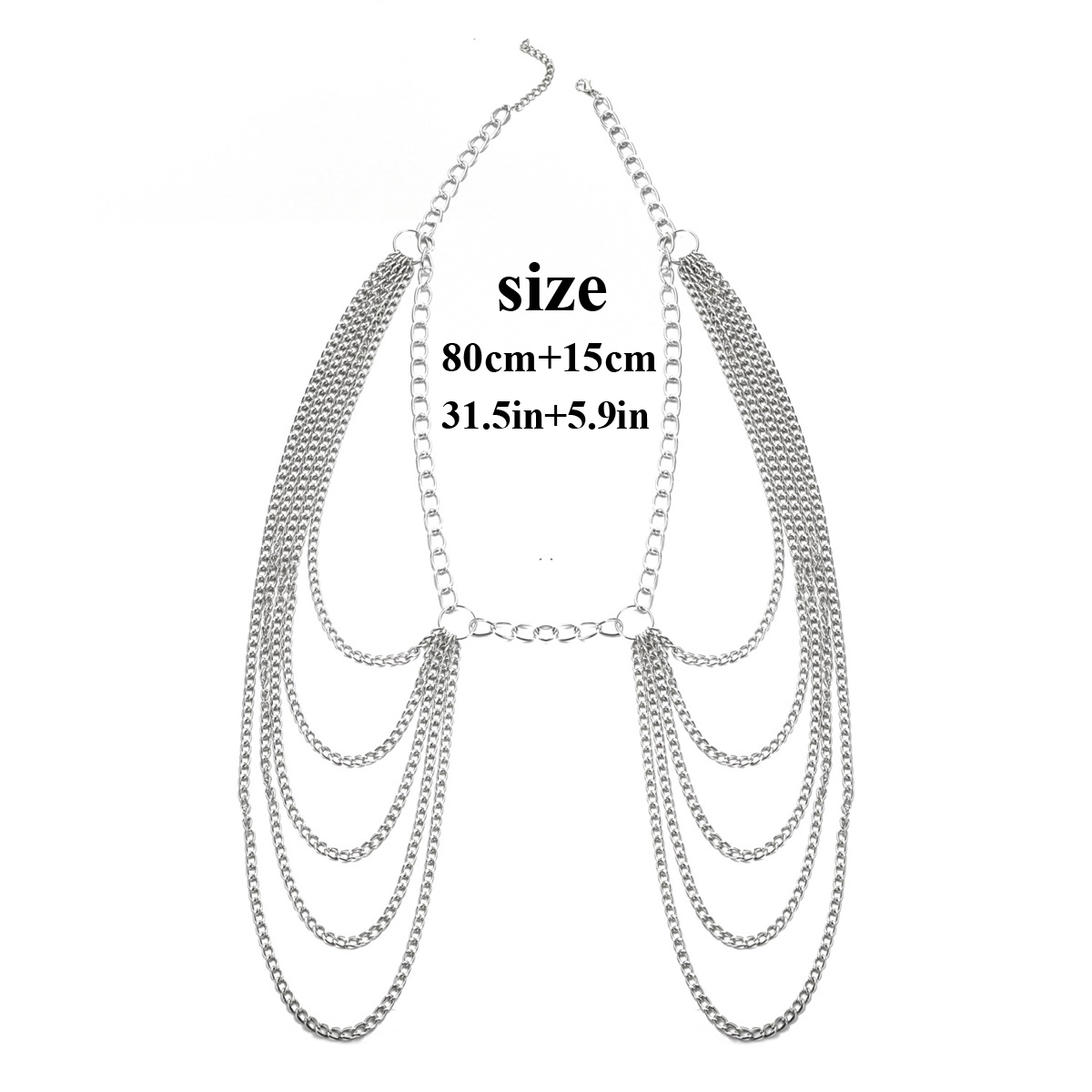Metall Taille Kette Gürtel Mul – Body Jewelry Dress Bewertung und Preis