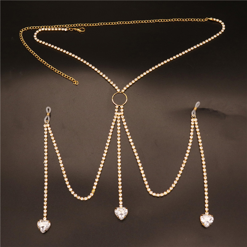2023 neue Mode Weiß Herz Nippe – Body Jewelry Rhinestone Bewertung und Preis