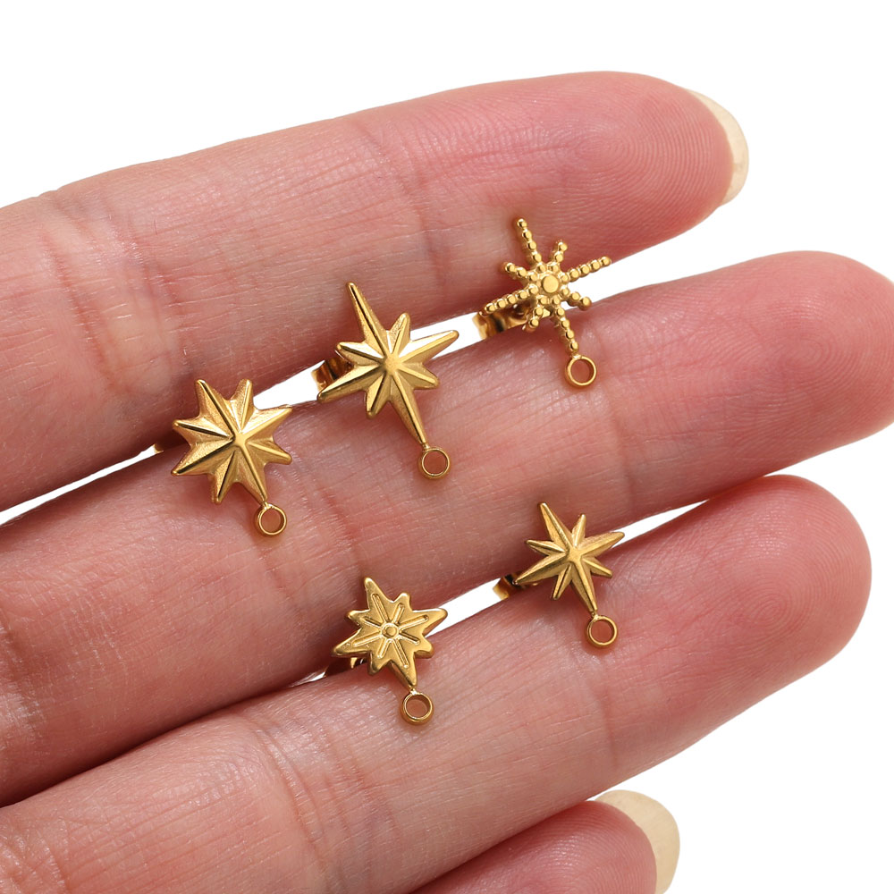 6 Stück Edelstahl-Stern-Ohrste – Body Jewelry Bewertung und Preis