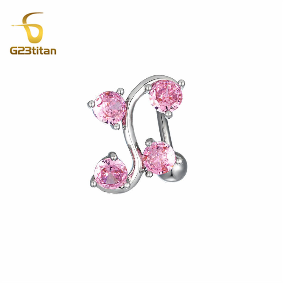 Gebogener Bauchnabelring aus E – Body Jewelry Shop Bewertung und Preis