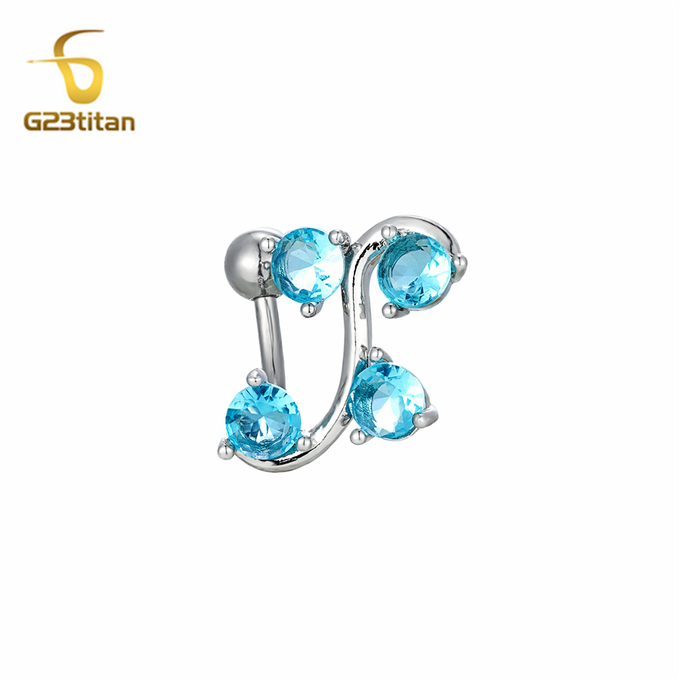 Gebogener Bauchnabelring aus E – Body Jewelry Shop Bewertung und Preis