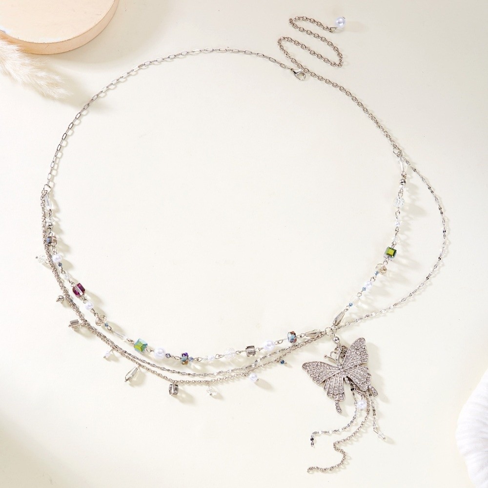 Y2K Schmetterling Taillenkette – Body Jewelry Y2K Bewertung und Preis