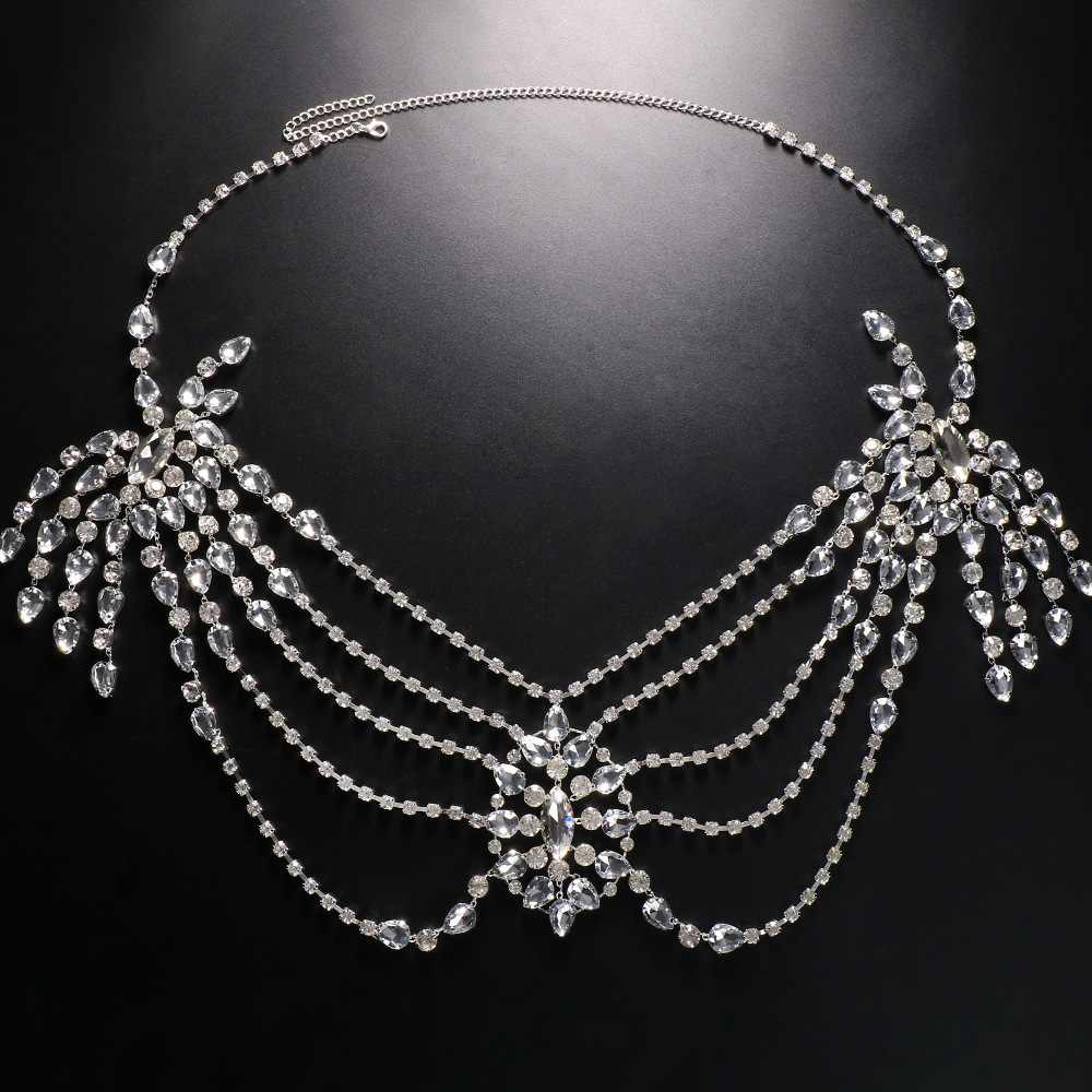 Boho Kristall Braut Schulterke – Body Jewelry Dress Bewertung und Preis