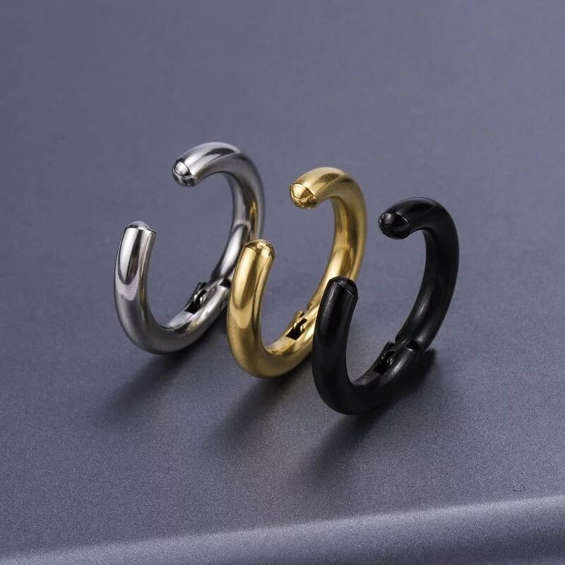 2/6 Stück gefälschte Huggie-Cr – Body Jewelry Cartilage Earrings Bewertung und Preis