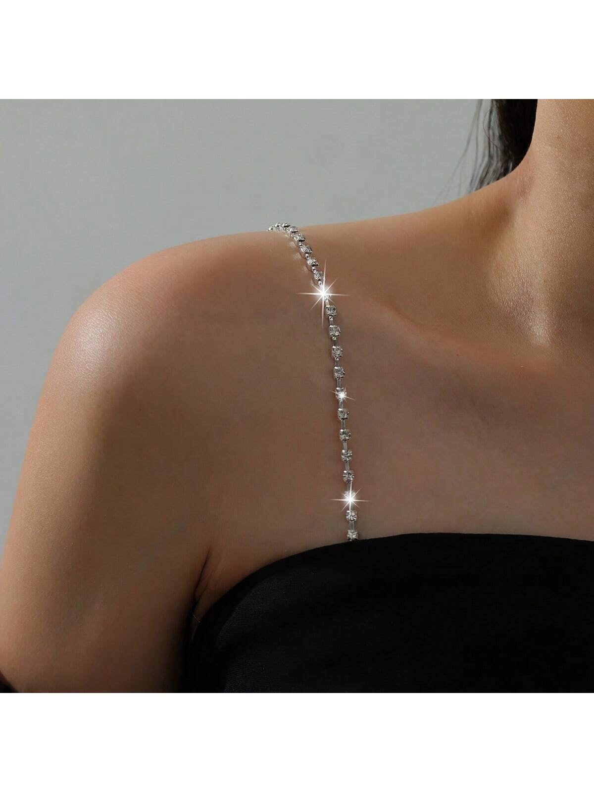Elegante, verstellbare BH-Träg – Body Jewelry Rhinestone Bewertung und Preis