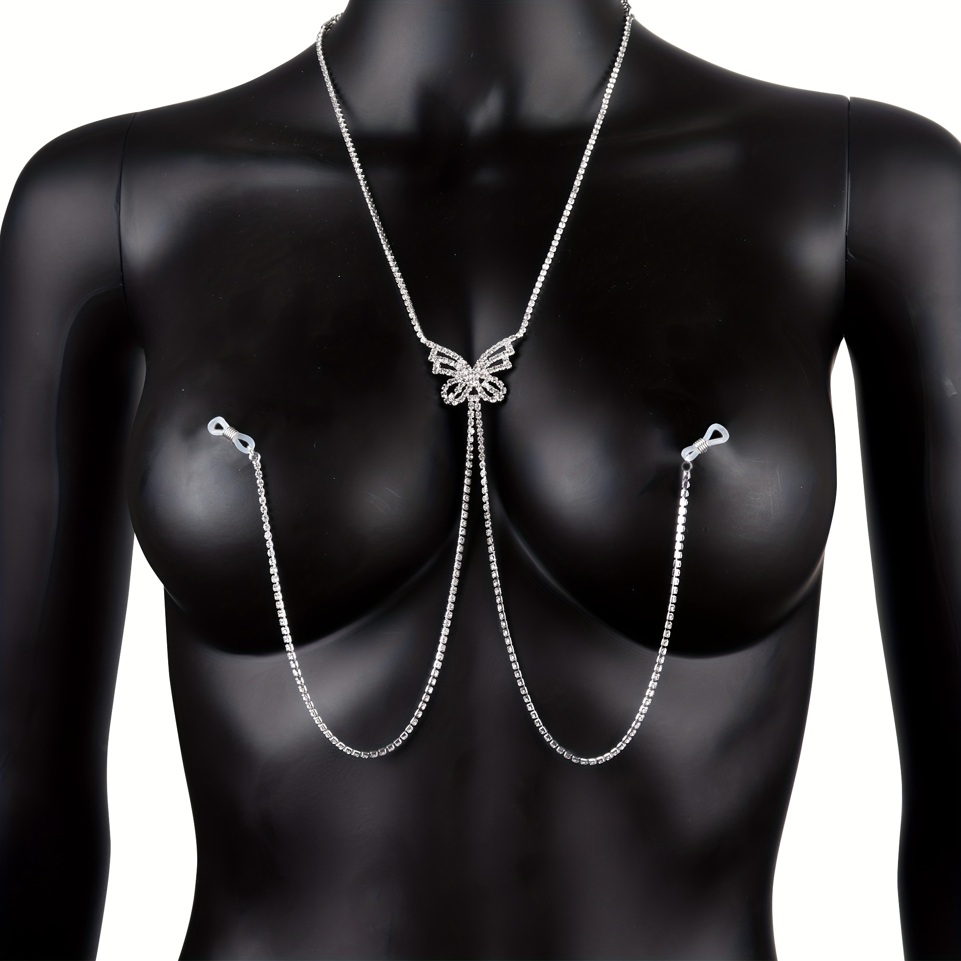 1 pc Quaste Schmetterling Nipp – Body Jewelry Rhinestone Bewertung und Preis