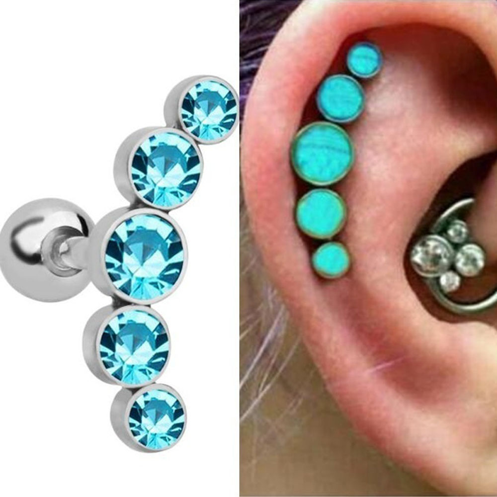 1 Stück Modischer 16G Edelstah – Body Jewelry Cartilage Earrings Bewertung und Preis