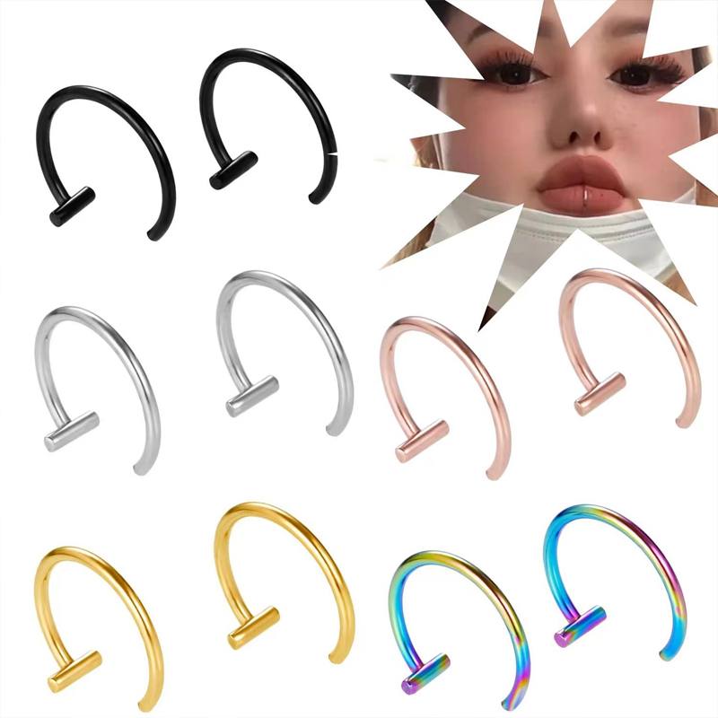 18G Chirurgischer Stahl Lippen – Body Jewelry Cartilage Earrings Bewertung und Preis
