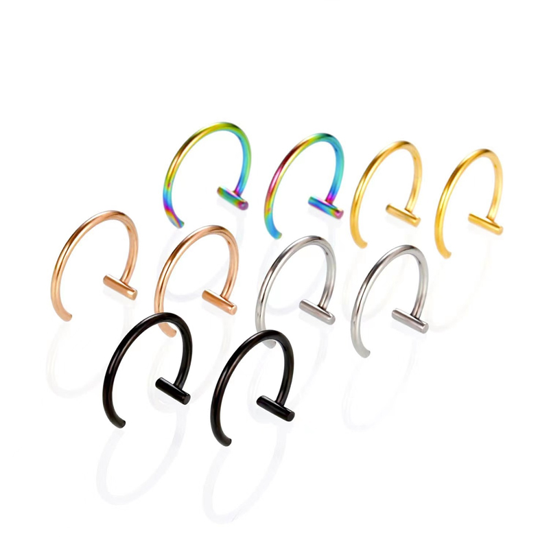 18G Chirurgischer Stahl Lippen – Body Jewelry Cartilage Earrings Bewertung und Preis