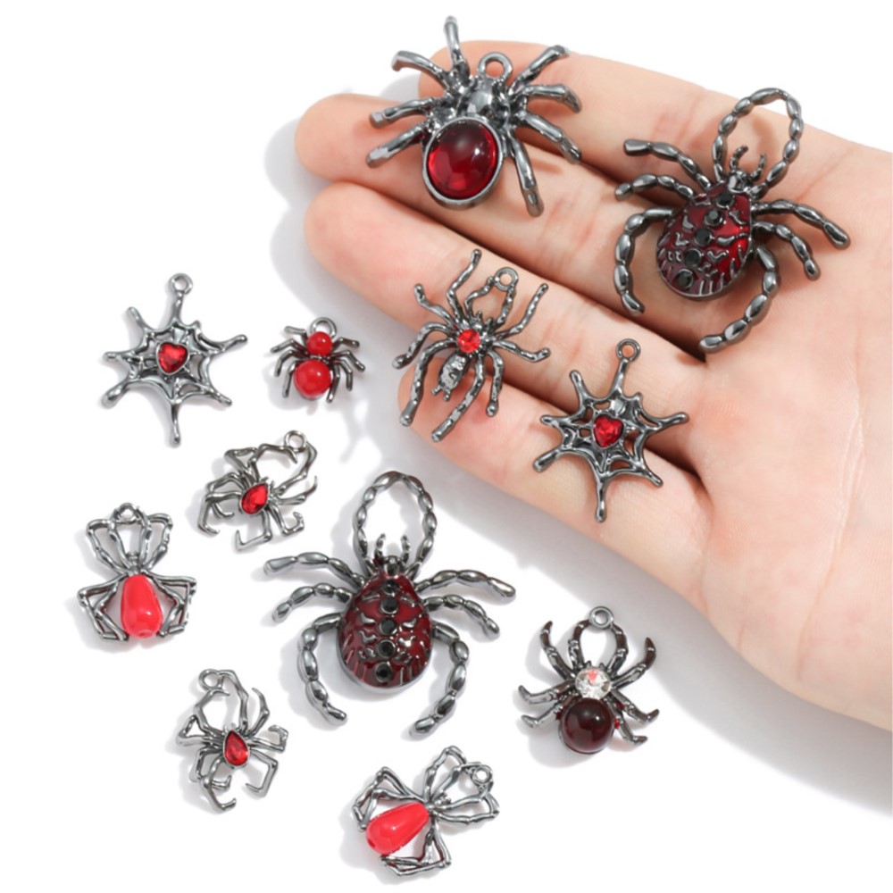 5 Stück dunkle Gothic-Retro-Sp – Body Jewelry Y2K Bewertung und Preis