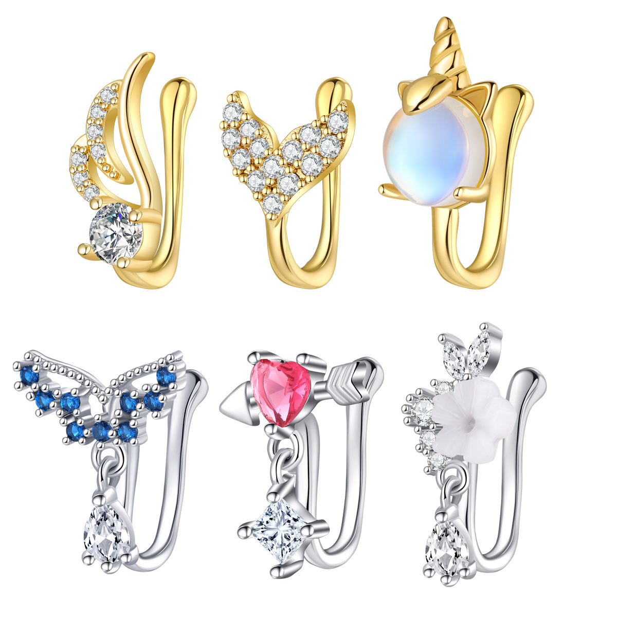 Fake Nasenpiercing-Schmuck, ho – Body Jewelry Nose Bewertung und Preis
